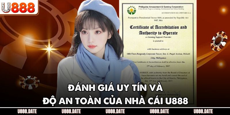 U888 Lừa Đảo – Sự Thật Đằng Sau Những Lời Đồn Ác Ý 3 Đánh giá uy tín và độ an toàn của nhà cái U888